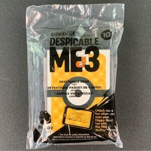 Despicable Me 3 Card Game.